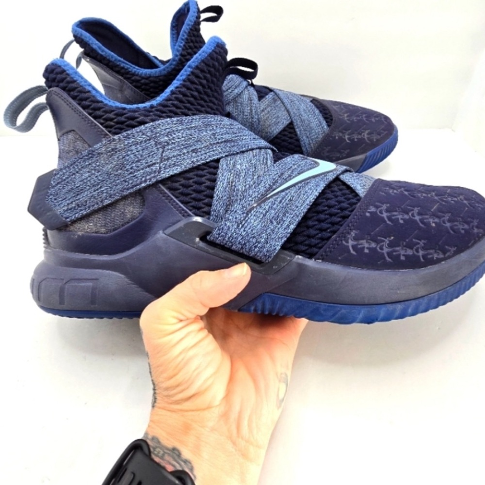 Nike | LeBron Solider 12 'Anchor' sporty basketball sneakers | MENS 12.5